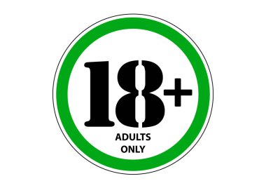 18 + işareti afiş izin