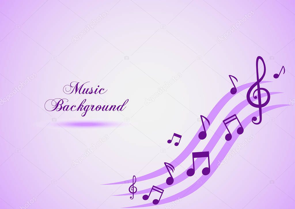 music themes background purple