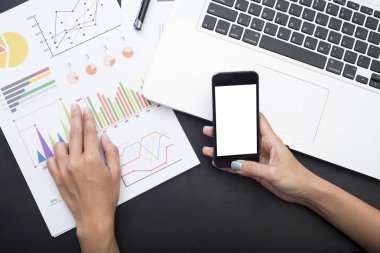 Belge grafik mali muhasebeciyle iş 