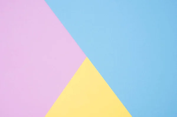 Flat lay, papel pastel cores para fundo textura . — Fotografia de Stock