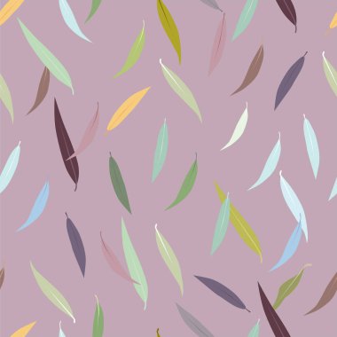 Güzel sonbahar yaprakları pürüzsüz desen