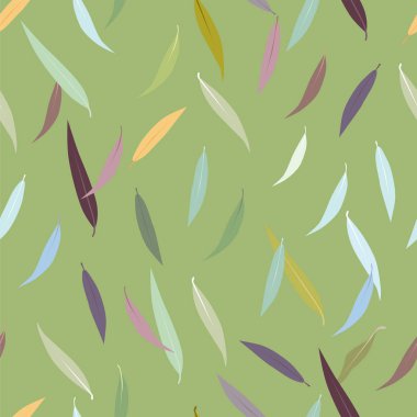 Güzel sonbahar yaprakları pürüzsüz desen