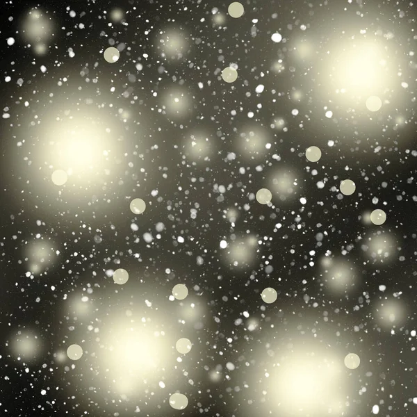 Falling snow , snatural texture, stock footage, snowman, snowfal — ストック写真