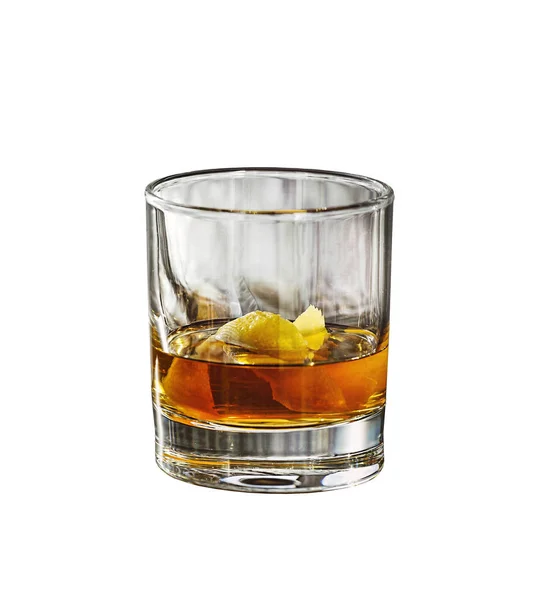 Sazerac, digestivo, clásico, alcohólico, cóctel, coñac, absenta, amargo, whisky, licuado , — Foto de Stock