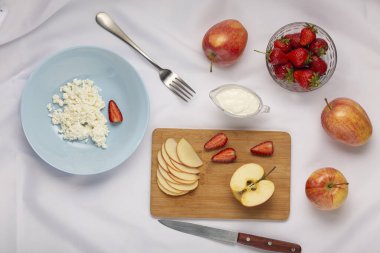 fruit strawberry, strawberry banana, breakfast pancakes, healthy breakfast, strawberries blueberries, wild strawberries, traditional american, fresh strawberries
