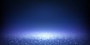 Parlayan toz bulutları, lüks bulanık ışıklar bokeh. vektör