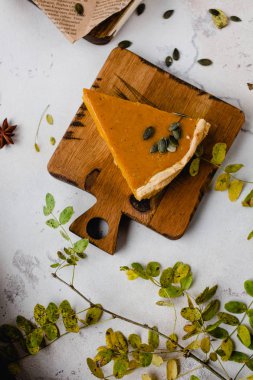 kabak pasta bir dilim 