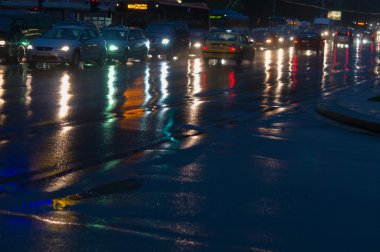 Şehirdeki trafik