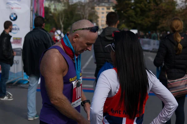 Maraton en Sofía — Foto de Stock