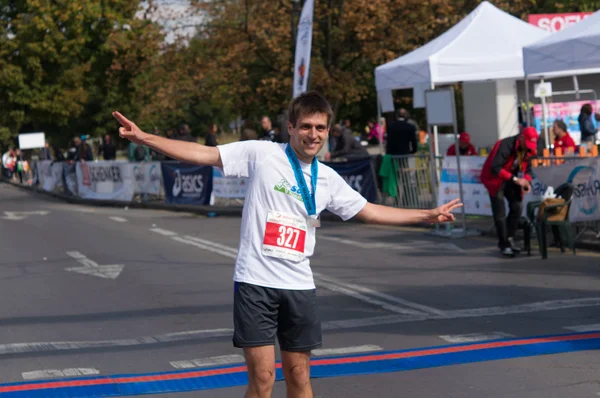 Maraton у Софії — стокове фото
