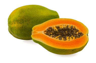 Fresh and tasty papaya clipart