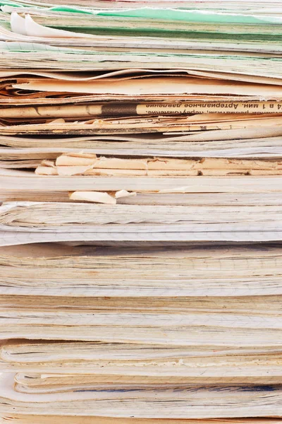 Pile Old Writing Pads — Stock Photo, Image