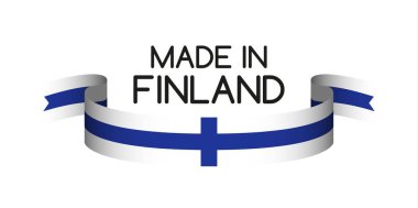 Fince ile renkli şerit renkler, Made in Finland sembolü