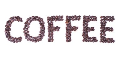 Kahve yazıt kavrulmuş kahve çekirdekleri oluşur