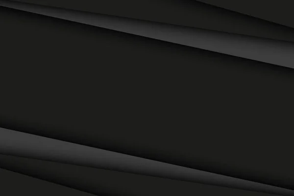 Αφηρημένο μαύρο και σκούρο γκρι φόντο, διαγώνιες γραμμές — Διανυσματικό Αρχείο