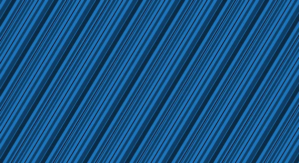 Fondo azul con diferentes líneas oscuras, rayas azules — Vector de stock