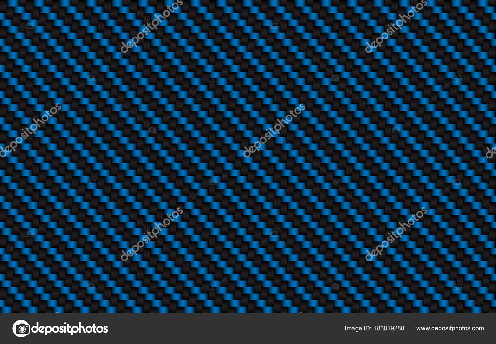 Black And Blue Carbon Kevlar Texture Modern Composite Background Vector Image By C Kurka Lukas Vector Stock