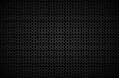 Siyah arka plan siyah bir dikdörtgen ve gri çerçeve, siyah metalik duvar kağıdı, modern vektör çizim ile