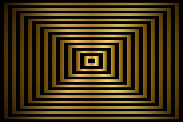 Золотой абстрактный фон, золотые прямоугольники с тенью, векторная иллюстрация — стоковый вектор