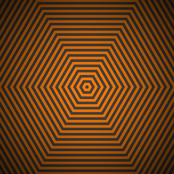 Modern black and orange abstract background, black and orange octagonal lines, simple black background