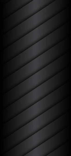 Чорний Матеріал Мобільного Телефону Фон Діагональними Тінями Сучасна Абстрактна Векторна — стоковий вектор