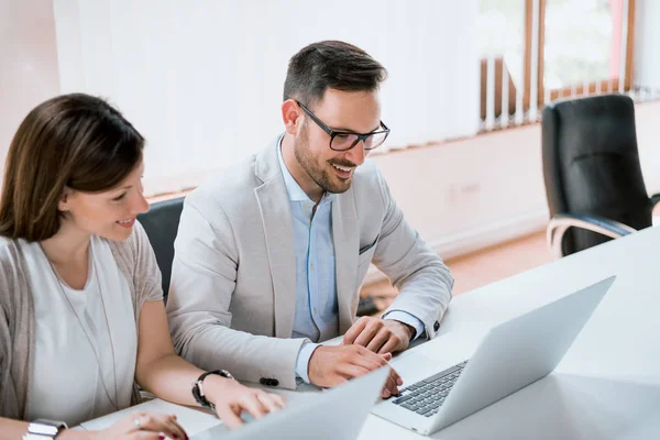 Business coworkers working — Stock Photo, Image
