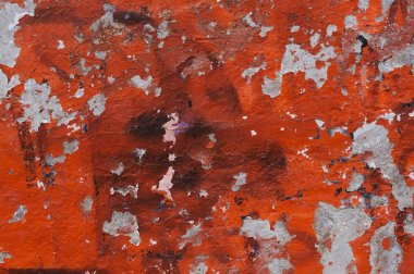 duvar ile soyulması boya