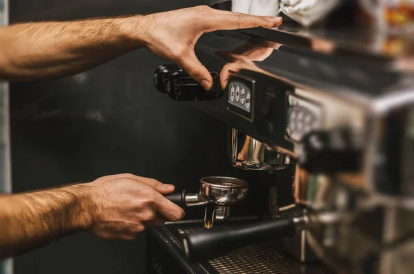 Barista Making Coffee