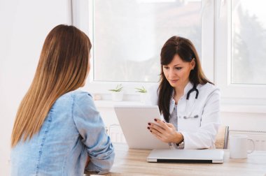  Doktor verir okuma hastaya sonuçları