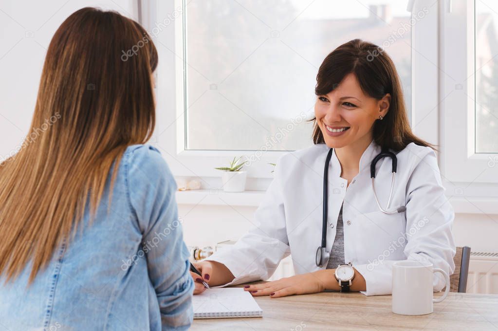 Patient Having Consultation With Doctor 