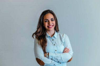 Kendine güvenen iş kadını 