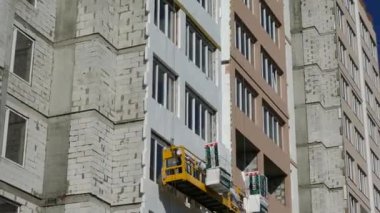 Bir apartman Isınma.