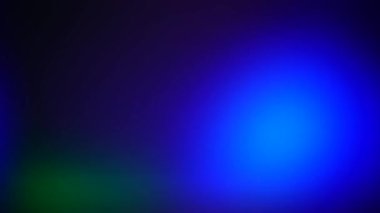 Kırmızı, mavi ve yeşil renklerin aydınlanması. Çok renkli dokular. Siyah arkaplanda hafif müzik. 