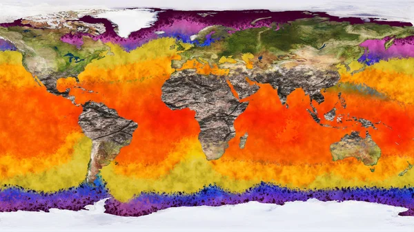 Mort de la Terre Réchauffement climatique — Photo