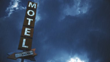 RAI eski pis Motel işareti
