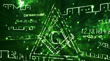 Ücretsiz Masonik Grand Lodge oturum ve Illuminati gizli Characte