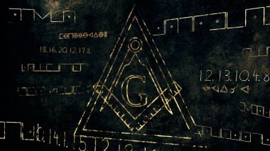 Ücretsiz Masonik Grand Lodge oturum ve Illuminati gizli Characte