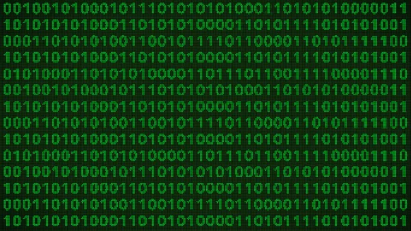Ψηφιακή κωδικοποίηση υπολογισμούς σε ένα ρετρό μονόχρωμη χαμηλή ανάλυση — Φωτογραφία Αρχείου