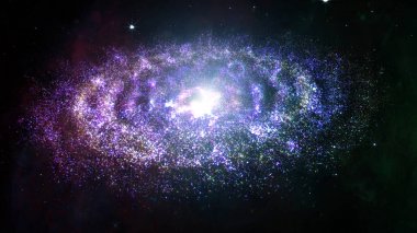 Amazing Planetary Spiral Nebula Galaxy clipart
