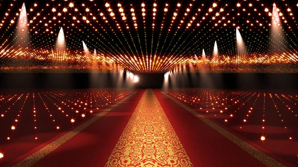 Red Carpet Festival Scena glamour Foto Stock Royalty Free