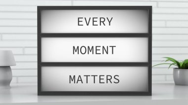 Every Moment Matters Lightbox clipart