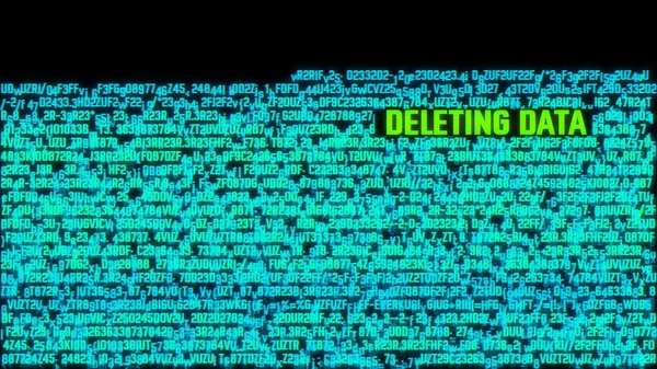 Veri bilgisayar sistemi kesmek Terminal kavramı silme