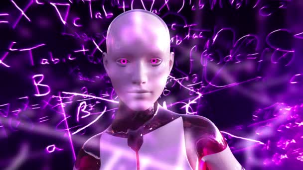 Τεχνητή Νοημοσύνη Επιστημονική Έννοια — Αρχείο Βίντεο