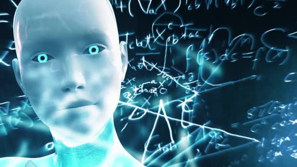 Intelligence Artificielle Concept Scientifique — Video