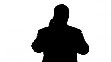 İşadamı Kötü Haber Silueti 1 'i Aldı