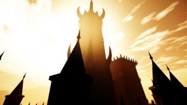 Sunset 3 boyutlu animasyondaki Korkunç Fantezi Şatosu