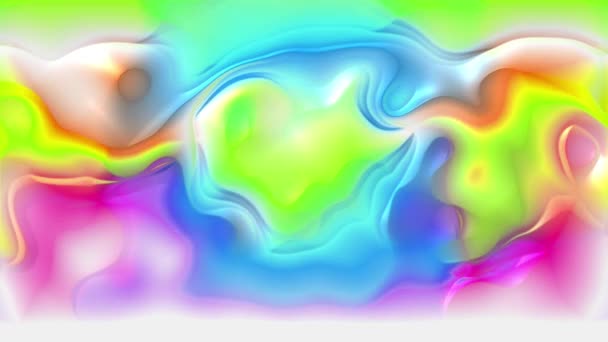 Mudança Cor Vibrante Abstrato Prisma — Vídeo de Stock