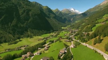 Alp vadisi Heiligenblut, havadan görüntüleri