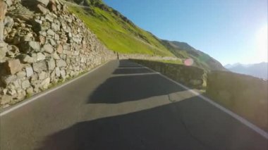 Stelvio geçidi, en iyi sürücüleri görünümünü sürücü dünyada