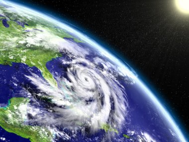 Kasırga Matthew göz